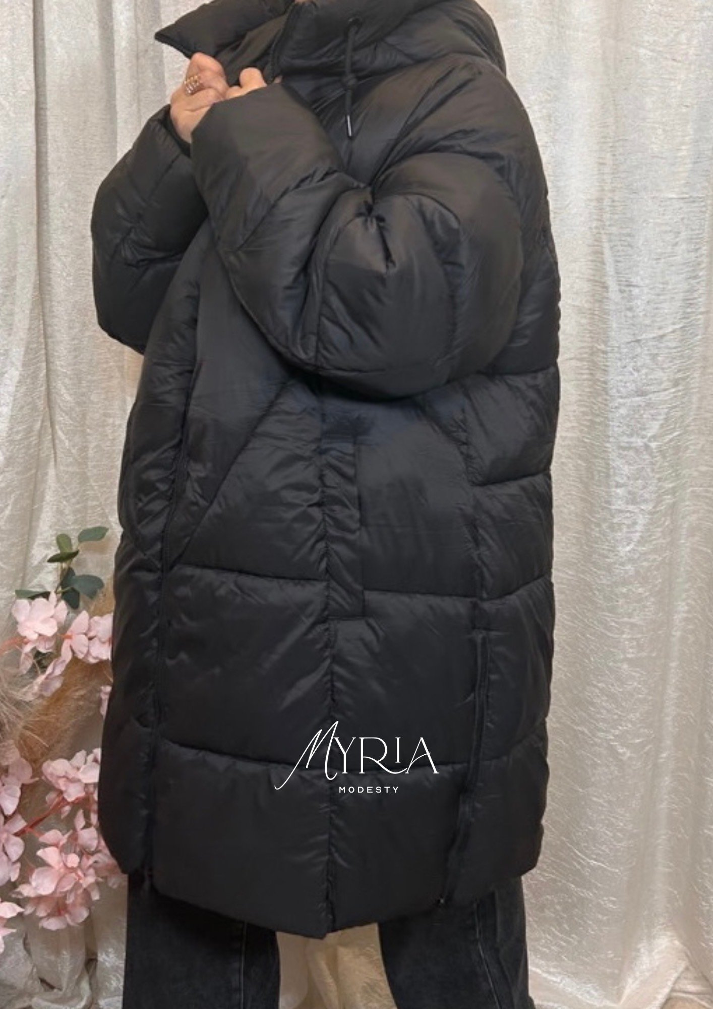 Doudoune Oversize Noire – Image 3