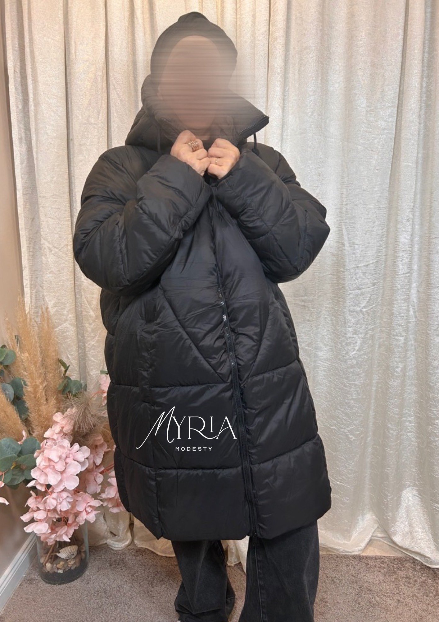 Doudoune Oversize Noire