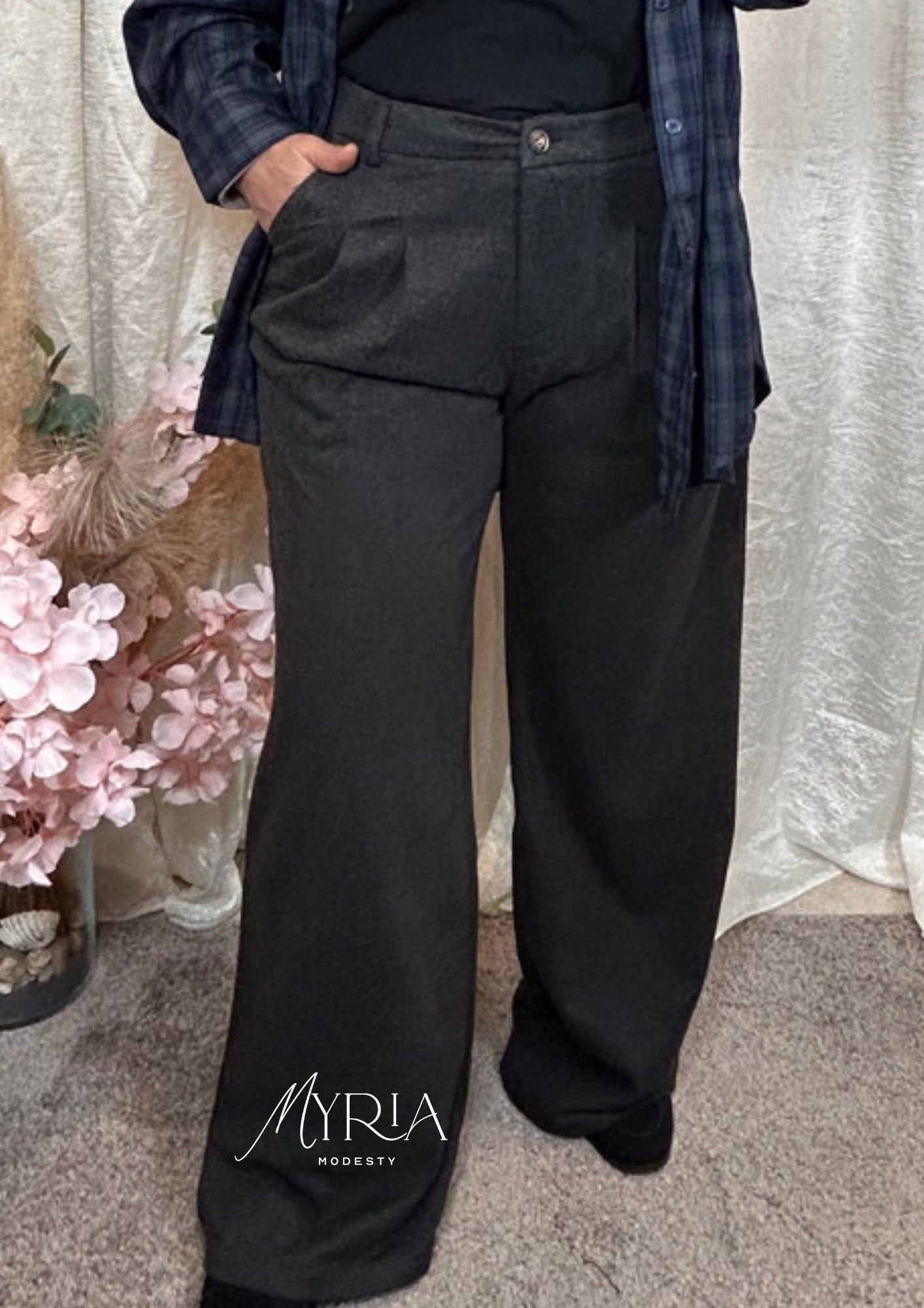 Pantalon Laineux Souris