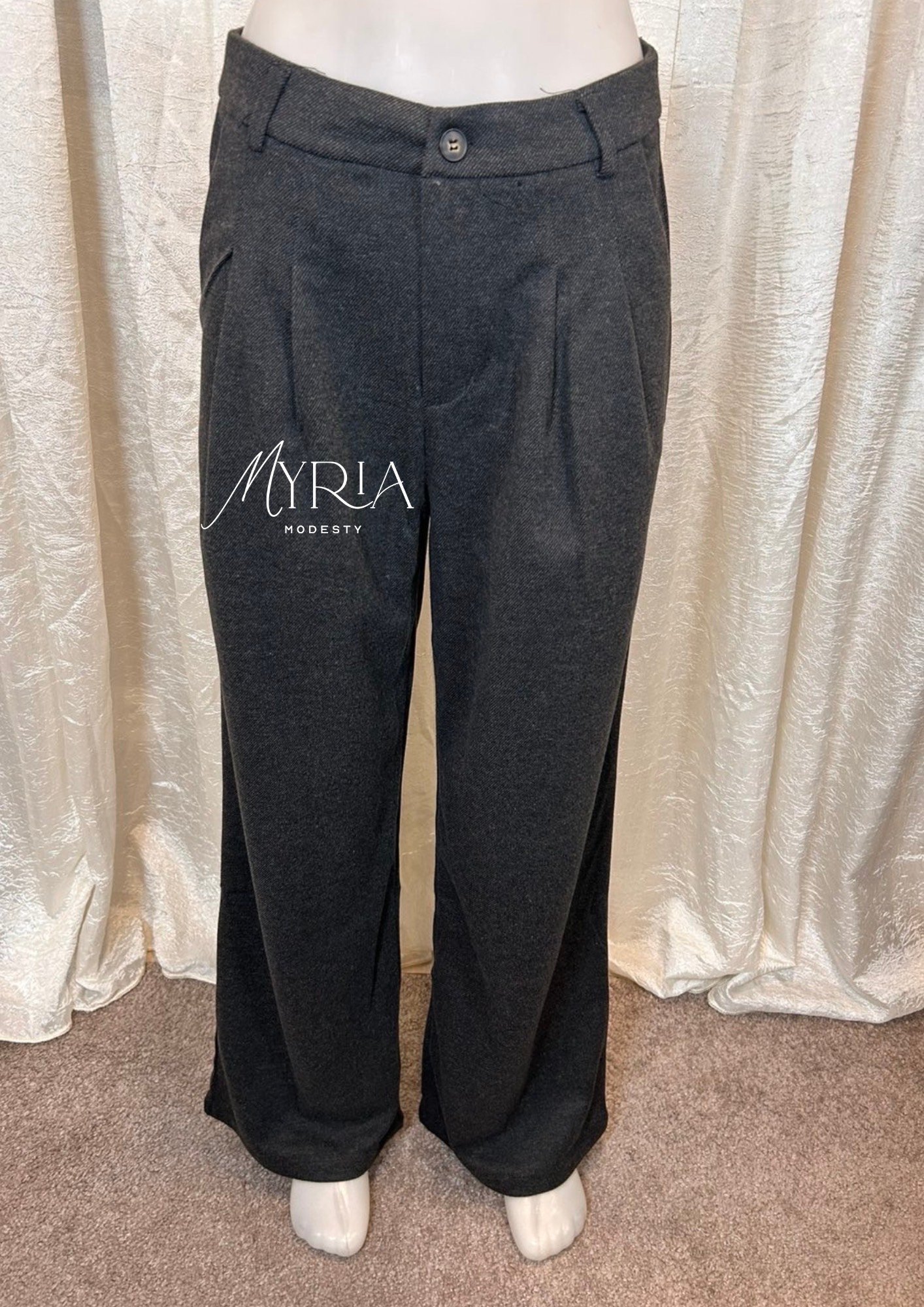 Pantalon Laineux Souris – Image 2