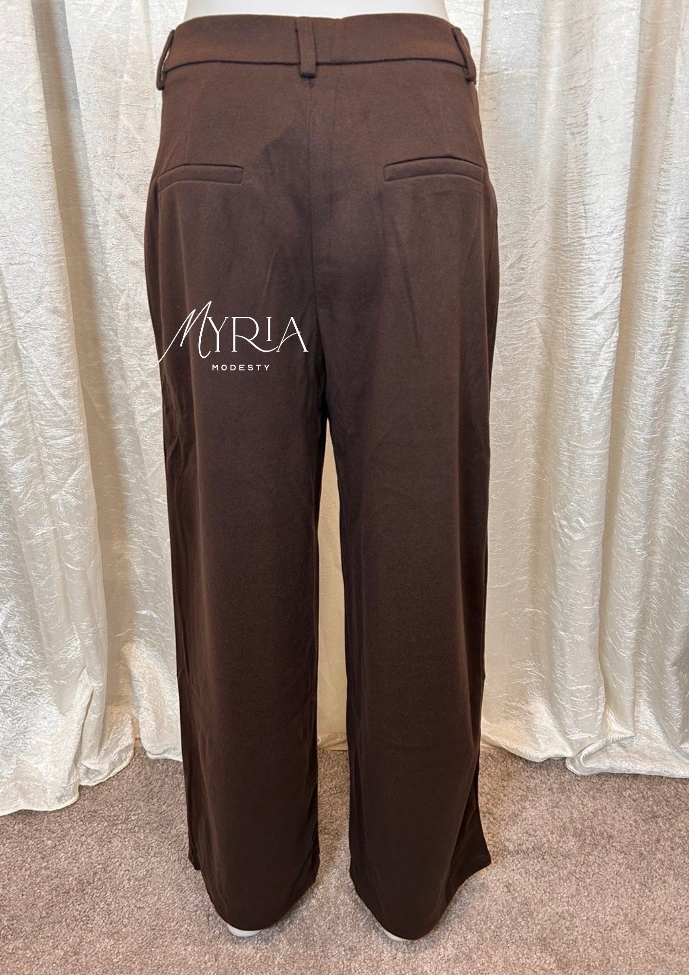 Pantalon Laineux Choco – Image 3